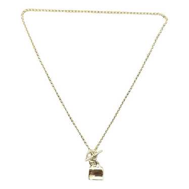 Hermès Amulette silver necklace - image 1