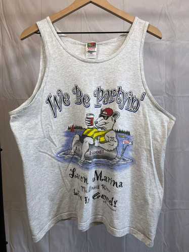 Vintage Vintage 90s We Be Partyin Tank Top