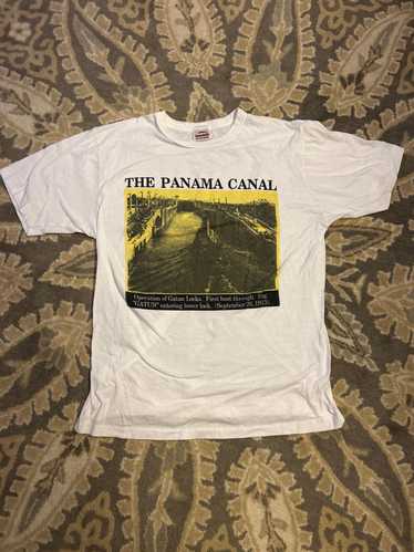 Streetwear × Tee × Vintage 90s Vintage Panama Cana