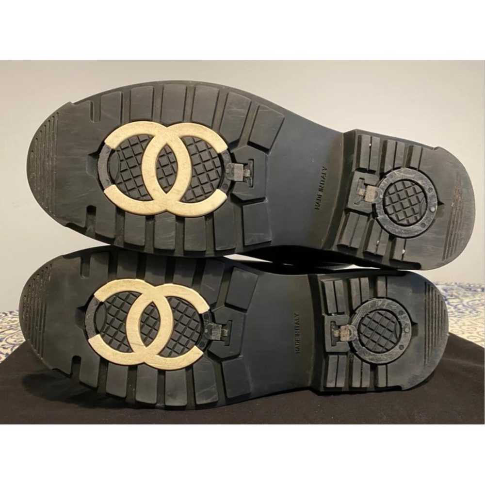 Chanel Leather snow boots - image 9