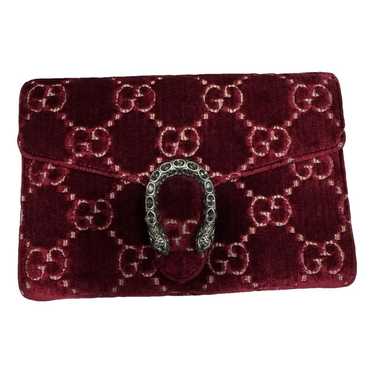 Gucci Dionysus Chain Wallet velvet crossbody bag