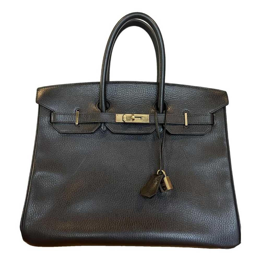 Hermès Birkin 35 leather tote - image 1