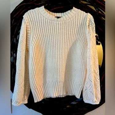 Rails Mixed Media Sweater. Size Large But Runs A … - image 1