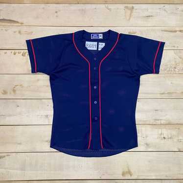 Mizuno × Vintage VTG BASEBALL JERSEY MIZUNO MADE … - image 1