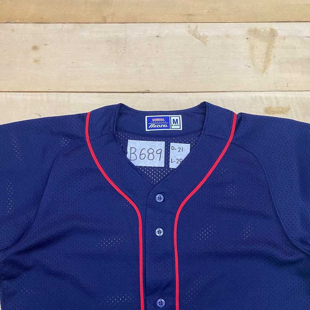 Mizuno × Vintage VTG BASEBALL JERSEY MIZUNO MADE … - image 2