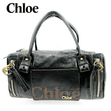 Chloe Club Bag Back Mini Eclipse Black Leather St… - image 1
