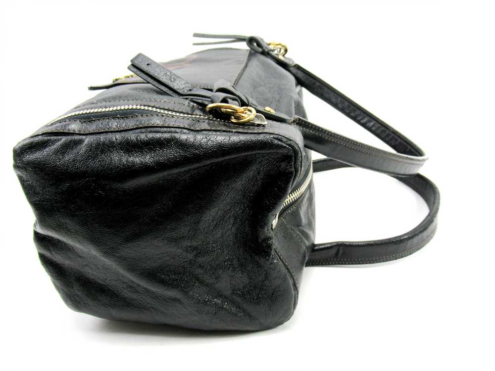 Chloe Club Bag Back Mini Eclipse Black Leather St… - image 4