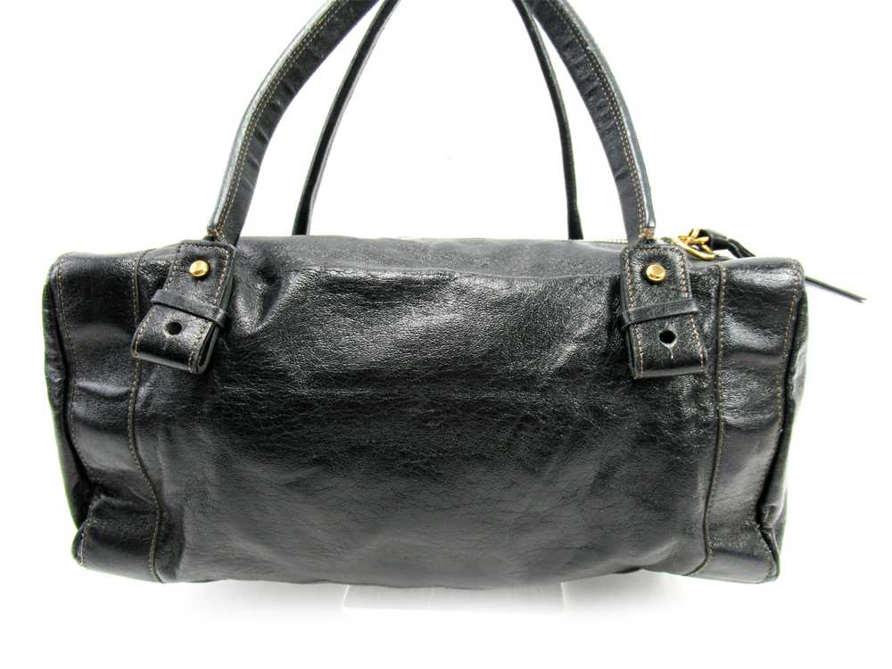 Chloe Boston Bag Mini Eclipse Black Leather T1026… - image 2