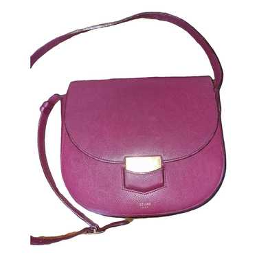 Celine Trotteur leather crossbody bag - image 1