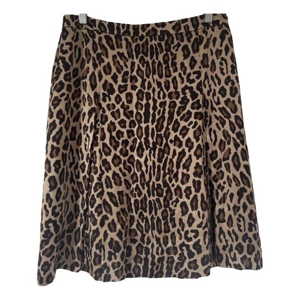 Celine Silk mid-length skirt - image 1