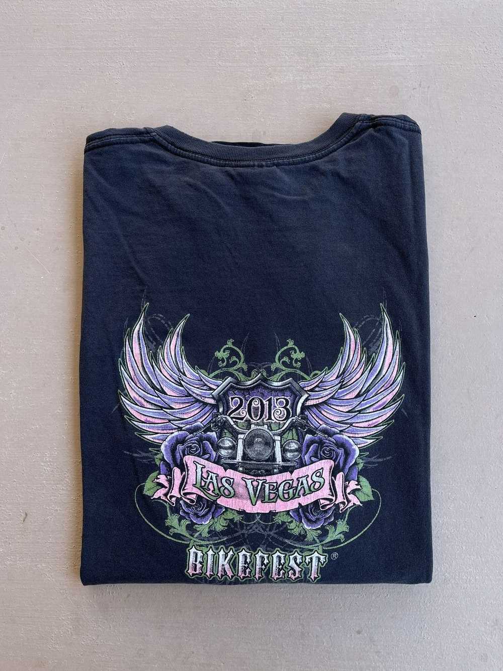 Vintage Y2K Bike Fest Las Vegas T Shirt 2XL - image 1