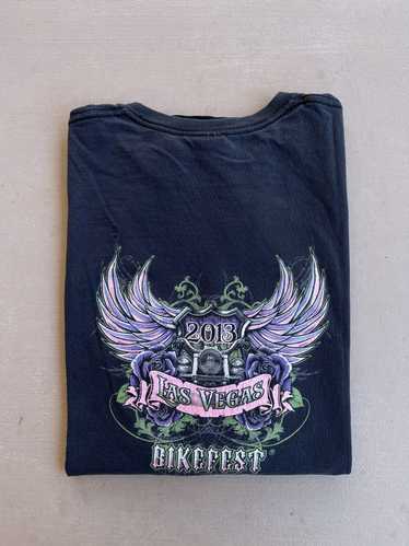 Vintage Y2K Bike Fest Las Vegas T Shirt 2XL