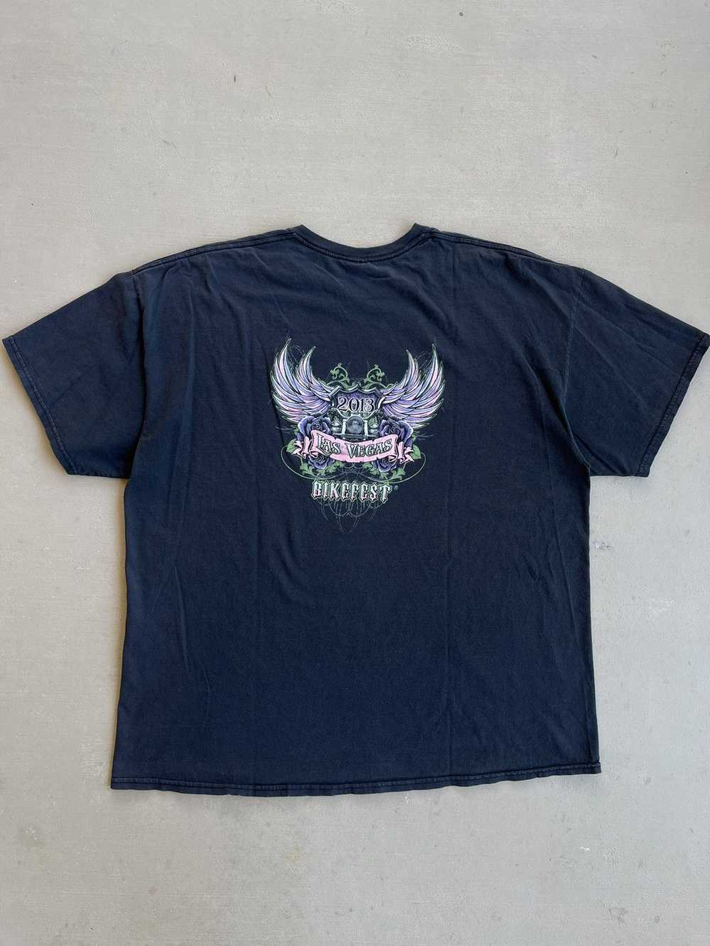 Vintage Y2K Bike Fest Las Vegas T Shirt 2XL - image 2