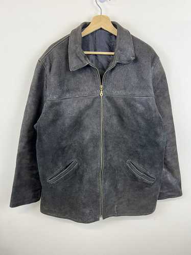 Leather Jacket × Streetwear × Vintage Vintage Sued