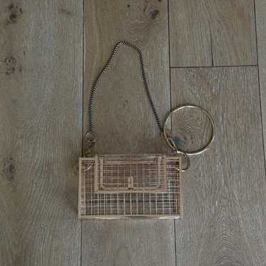 Martine Ali Rose Gold Martine Ali Cage Bag