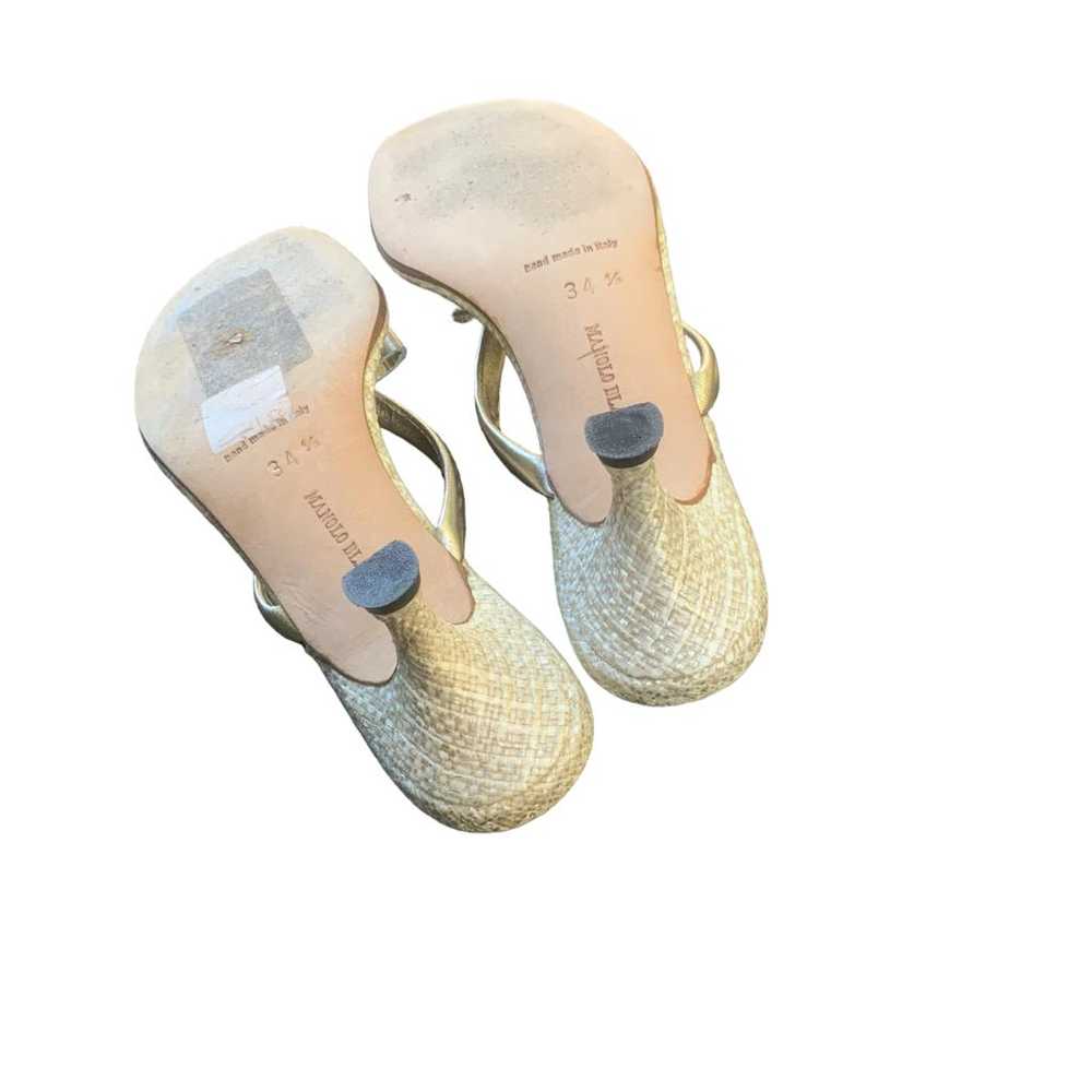 Mano Leather heels - image 4