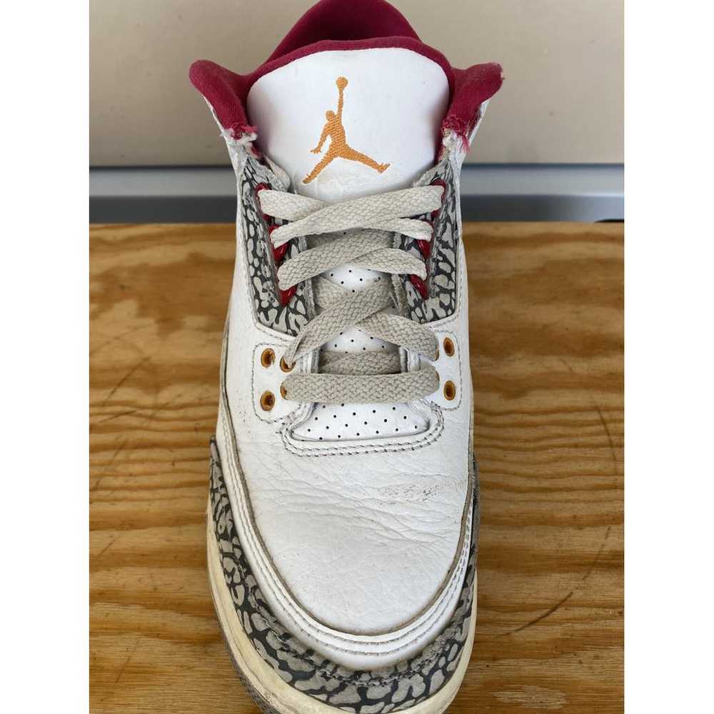 Jordan Air Jordan 3 leather trainers - image 4