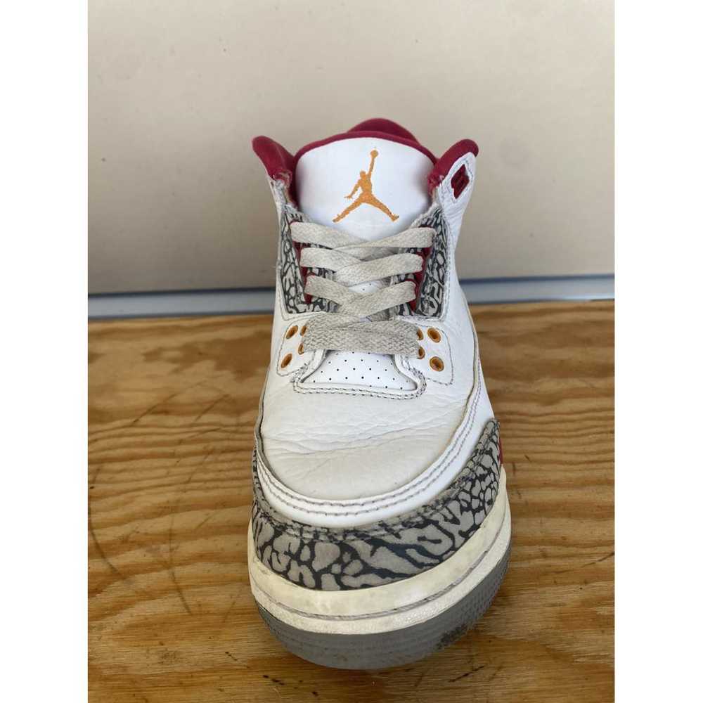 Jordan Air Jordan 3 leather trainers - image 7