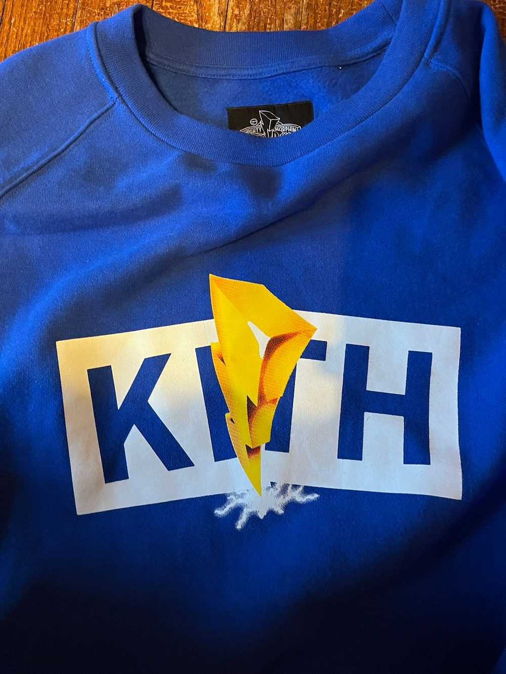 Kith Super Rare-Kith x Power Rangers Blue Crewneck - image 1