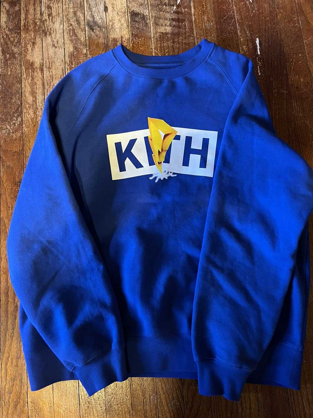 Kith Super Rare-Kith x Power Rangers Blue Crewneck - image 2