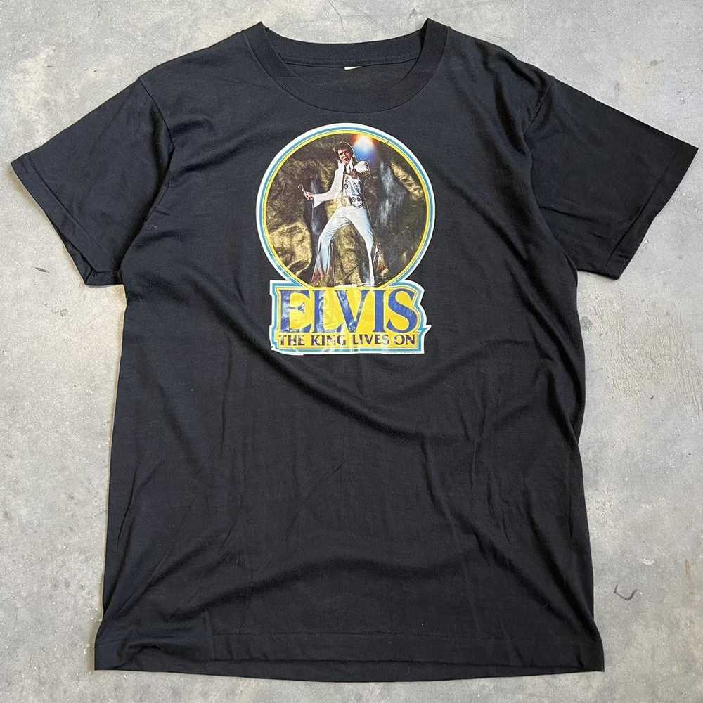 Streetwear × Vintage Vintage 70s Elvis Presley Th… - image 2