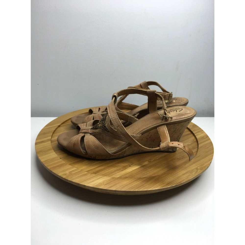 Clarks Clarks Sandals Womens 8M Bendables Wedge H… - image 3