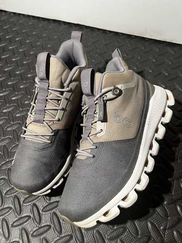 ON NICE On Running Hi Cloud Grey Shoes size 6 Wome