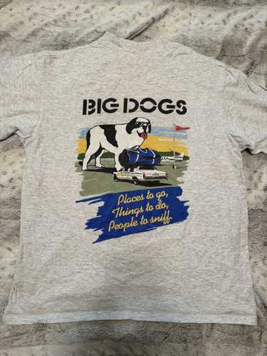 Big Dogs × Vintage 90s Big Dog Tee