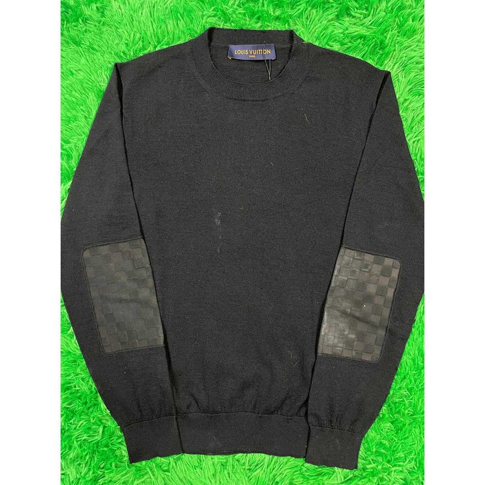 Louis Vuitton Louis Vuitton Cashmere Crewneck Bla… - image 1