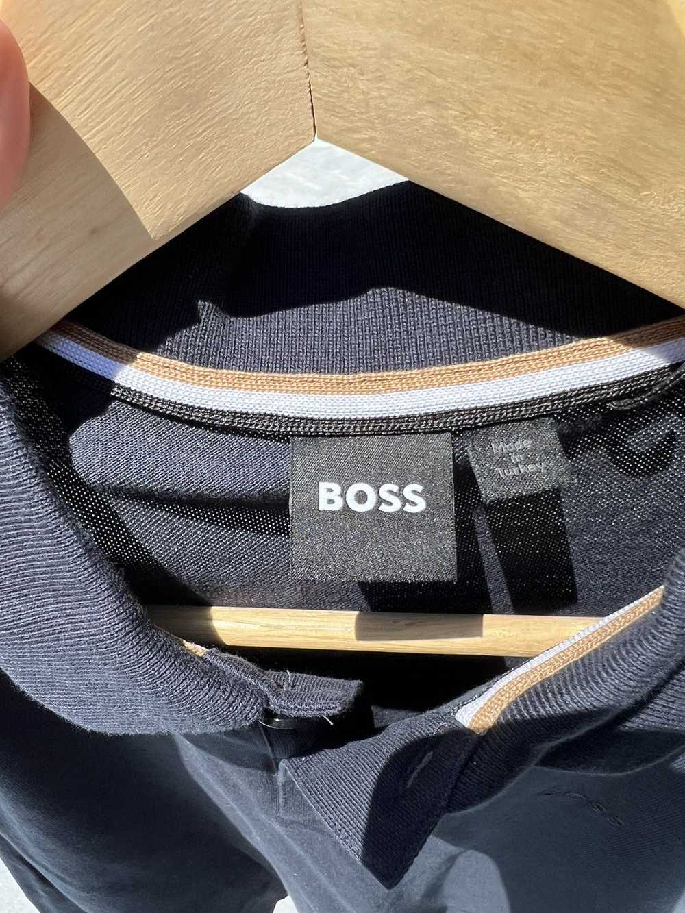 Hugo Boss Hugo Boss Blue Polo Size L - image 9