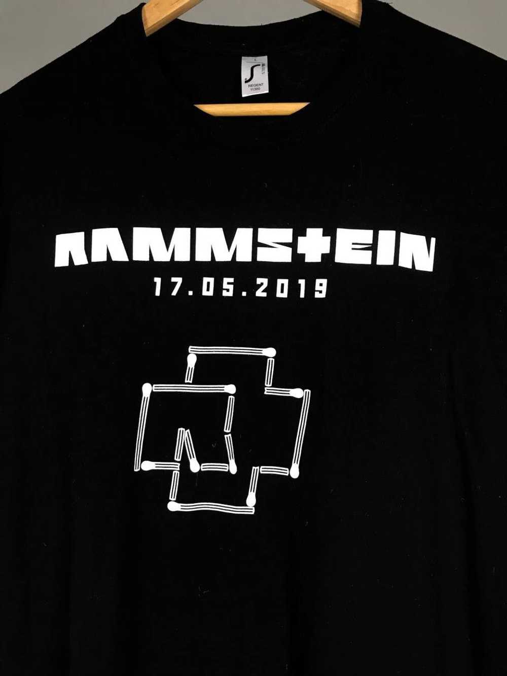 Band Tees × Rock T Shirt × Vintage Rammstein vint… - image 3