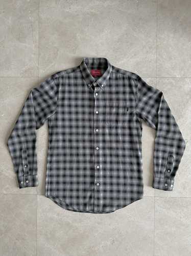 Supreme Shadow Plaid Flannel Shirt - image 1