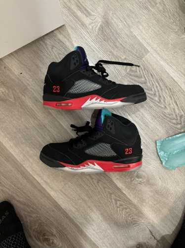 Jordan Brand × Nike Air Jordan 5 retro top 3 black