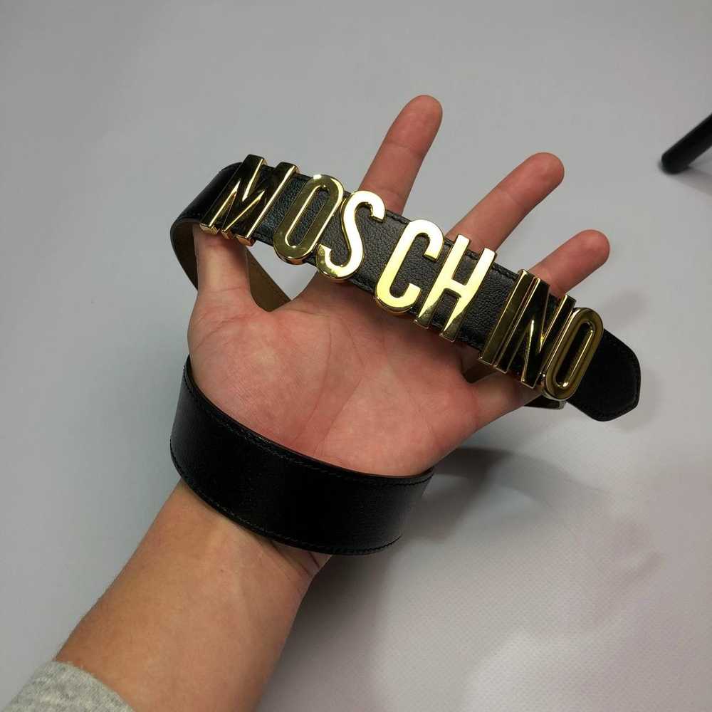 Moschino × Streetwear × Vintage Moschino leather … - image 2