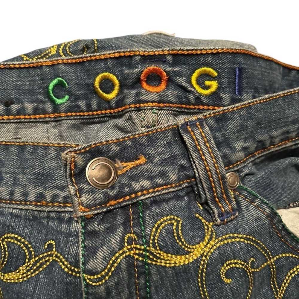 Coogi Vintage Coogi Baggy embroidered Jeans - image 3