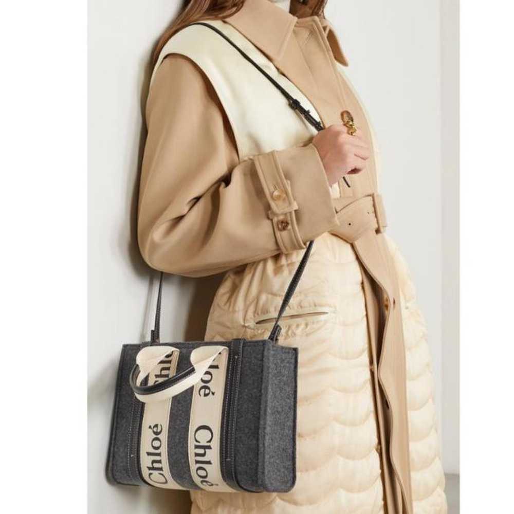 Chloé Woody leather crossbody bag - image 3