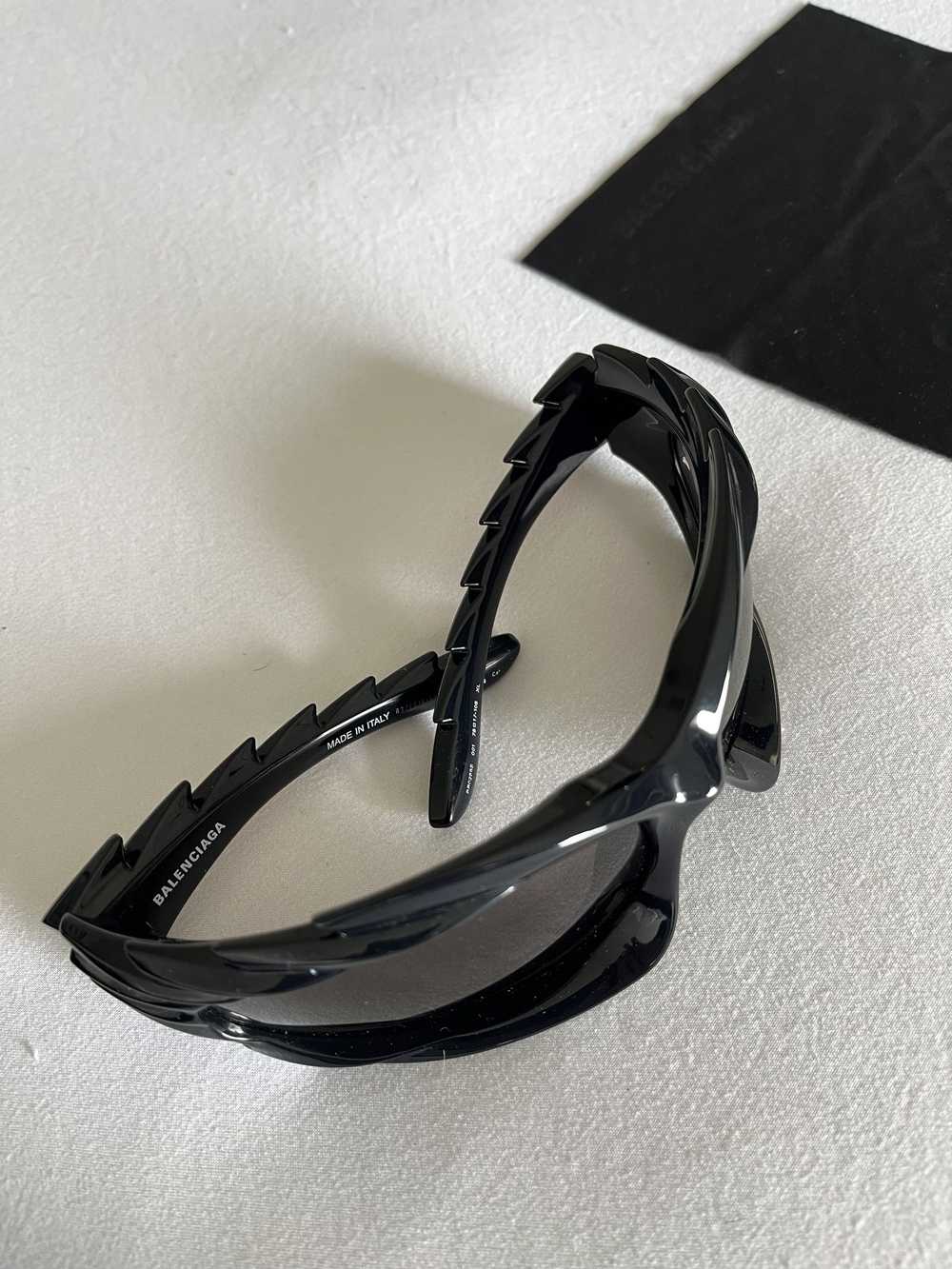 Balenciaga Black Spike Sunglasses - image 2