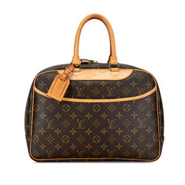 Brown Louis Vuitton Monogram Deauville Handbag