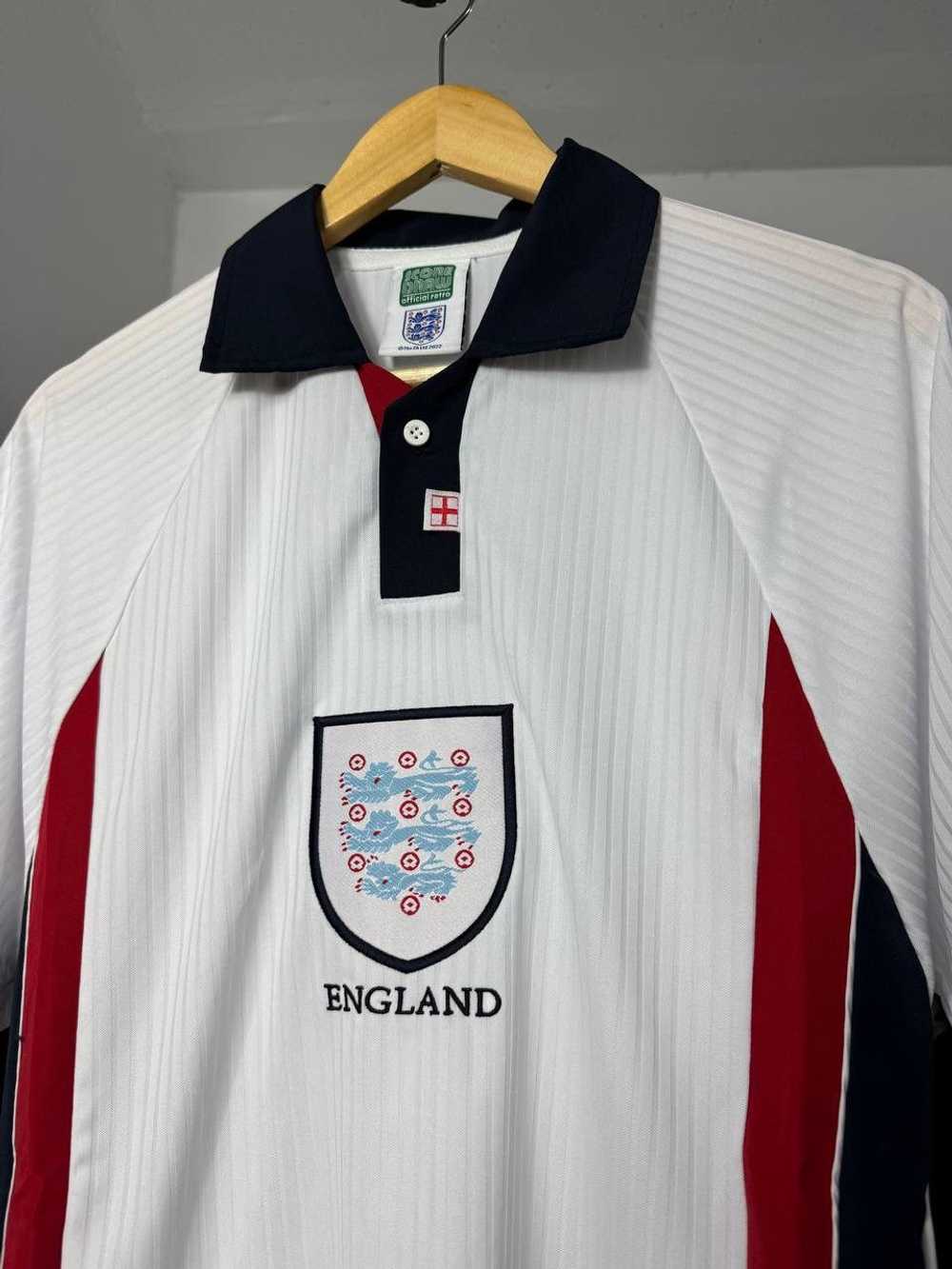 Rare × Soccer Jersey × Vintage England vintage So… - image 2