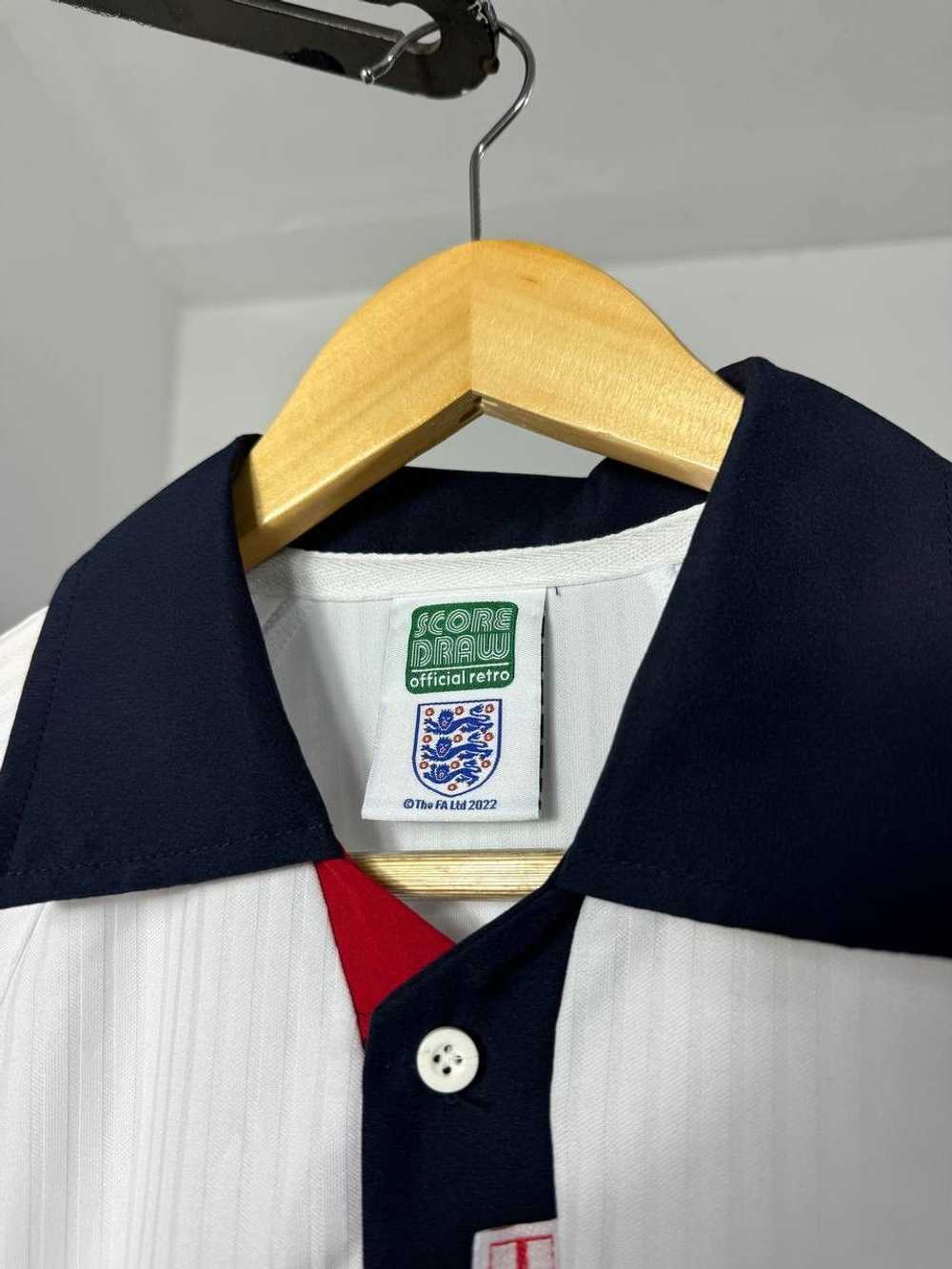 Rare × Soccer Jersey × Vintage England vintage So… - image 3