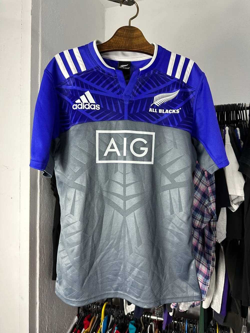 Adidas × Vintage ADIDAS ALL BLACKS RUGBY NEW ZEAL… - image 1