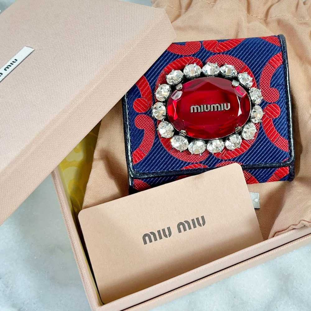 Miu Miu Miu Miu Ultra Rare Jeweled Bracciali Coin… - image 9