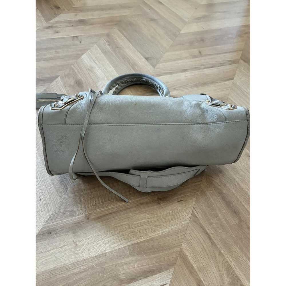 Balenciaga Classic Metalic leather handbag - image 9