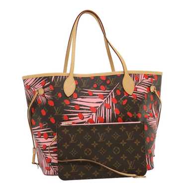 LOUIS VUITTON Monogram Jungle Dot Neverfull MM Tot