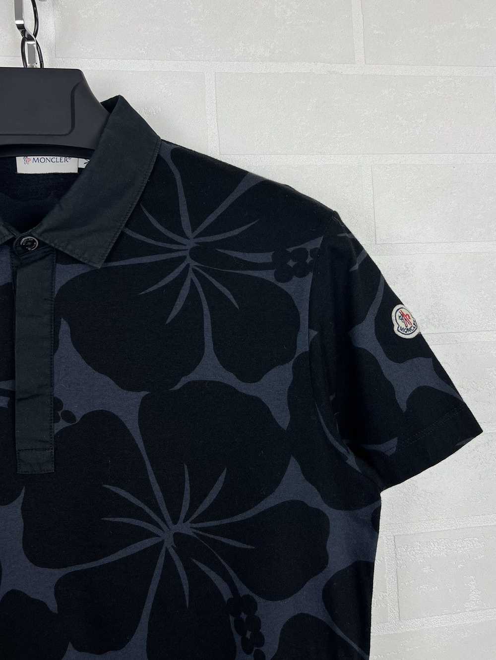 Moncler MONCLER Polo Shirt Cotton Hawaiian Patter… - image 11