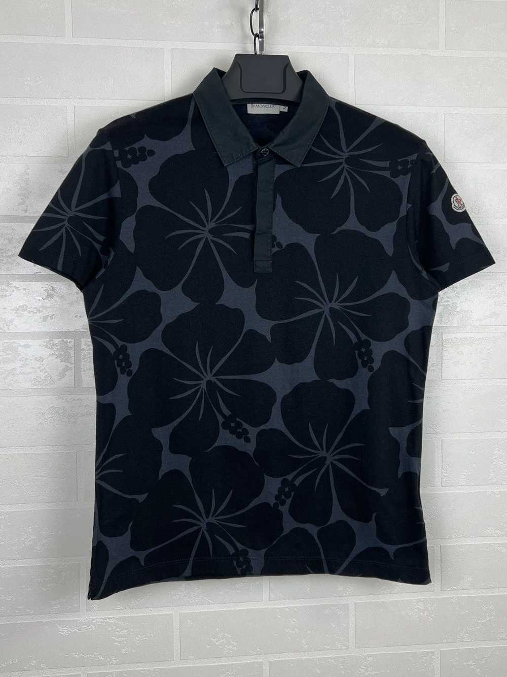 Moncler MONCLER Polo Shirt Cotton Hawaiian Patter… - image 2