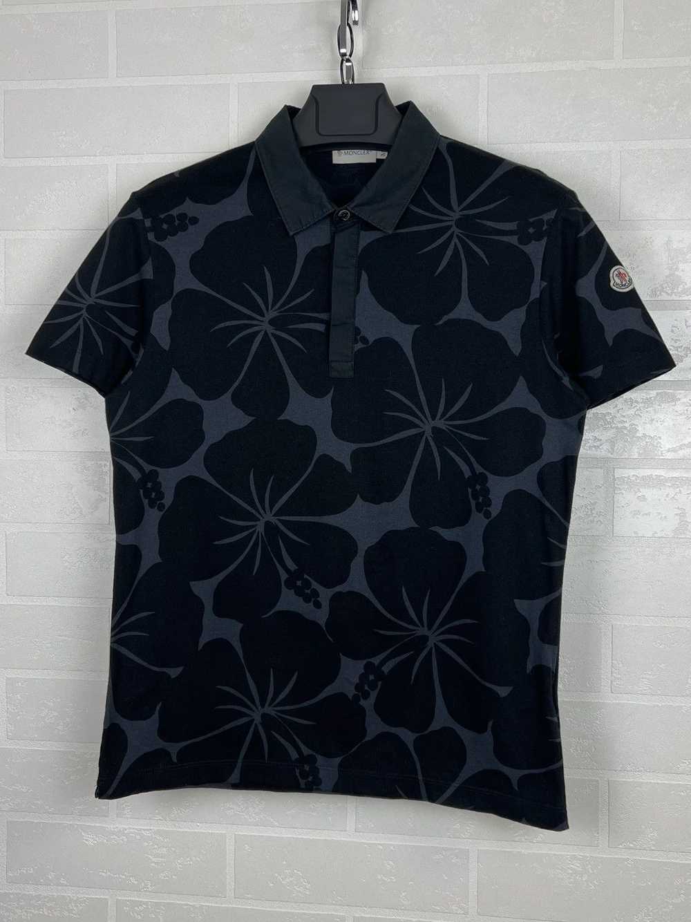 Moncler MONCLER Polo Shirt Cotton Hawaiian Patter… - image 3
