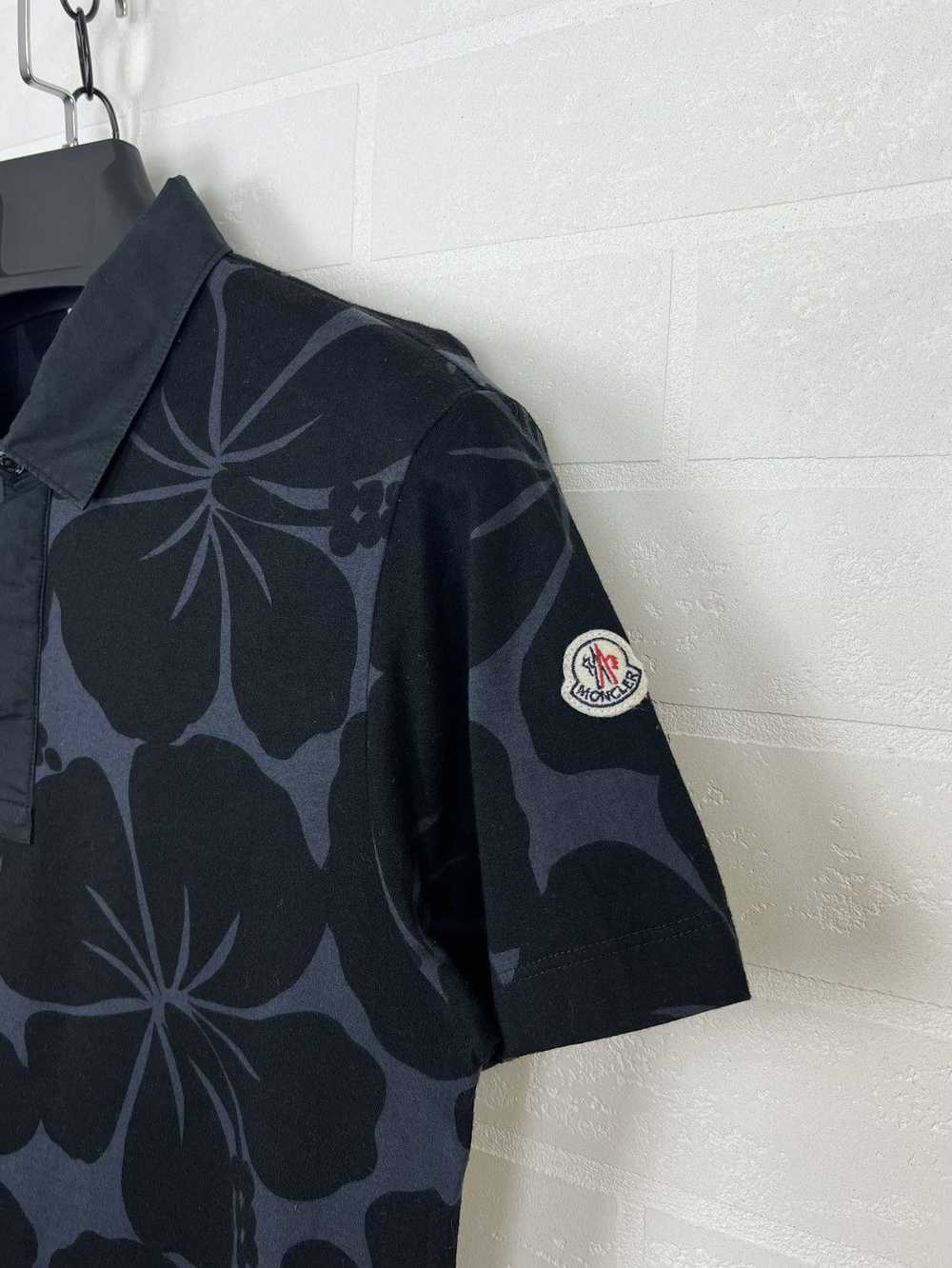 Moncler MONCLER Polo Shirt Cotton Hawaiian Patter… - image 5