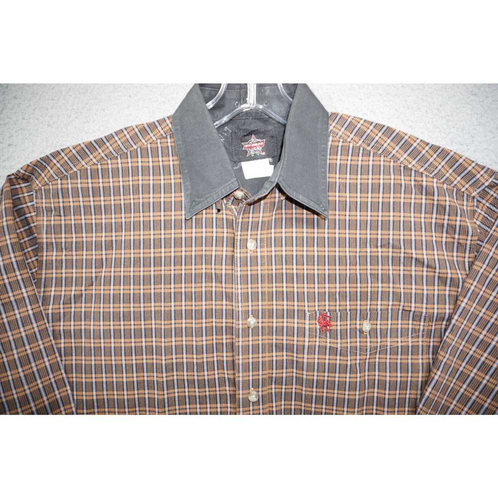 Wrangler Wrangler Shirt Mens Size 2XL PBR Profess… - image 3