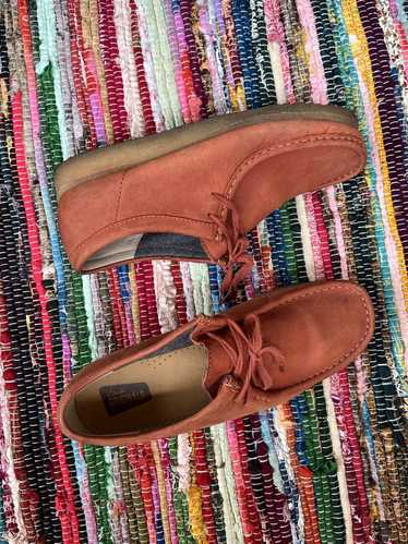 Clarks × Vintage Clark’s Wallabee Red Suede Wallab